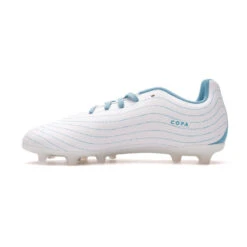 Bota Adidas Copa Pure .3 FG Niño -Botas Pro Ventas bota adidas copa pure .3 fg nino white grey two preloved blue 2