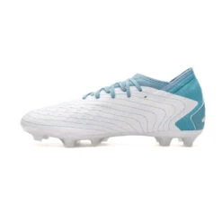 Bota Adidas Predator Accuracy .3 FG -Botas Pro Ventas bota adidas predator accuracy .3 fg white grey two preloved blue 2