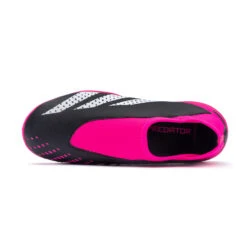 Bota Adidas Predator Accuracy .3 LL Turf Niño -Botas Pro Ventas bota adidas predator accuracy .3 ll turf nino core black white shock pink 4