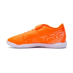 Zapatilla Puma Ultra Play IT Niño Cinta Adhesiva -Botas Pro Ventas zapatilla puma ultra play it nino cinta adhesiva ultra orange white blue glimmer 2